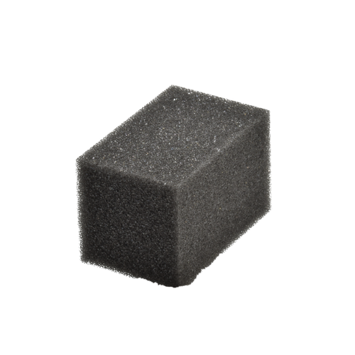 Foam Applicator Cube grijs compact schuimblok voor leer en detailwerk