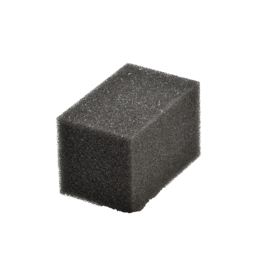 Foam Applicator Cube grijs compact schuimblok voor leer en detailwerk